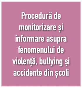 procedura de monitorizare violență