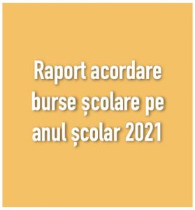 raport burse 2021